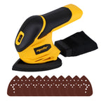 Cordless Brushless Detail Sander Compatible with 18V 20V Battery Compact Electric Sander with Dust Collector