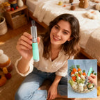Electric Needle Felting Machine Adjustable Speed Multi-Needle Wool Craft Tool with Power Supply