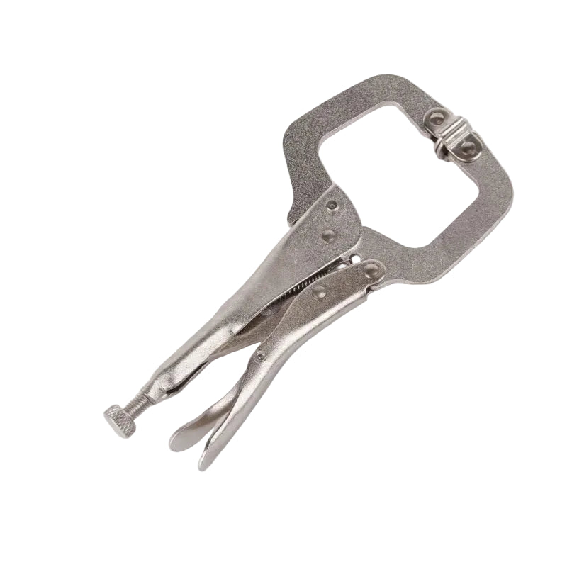 C Type Locking Clamp Heavy Duty Adjustable Steel Pressure Clamp for Woodworking and Pipe Alignment