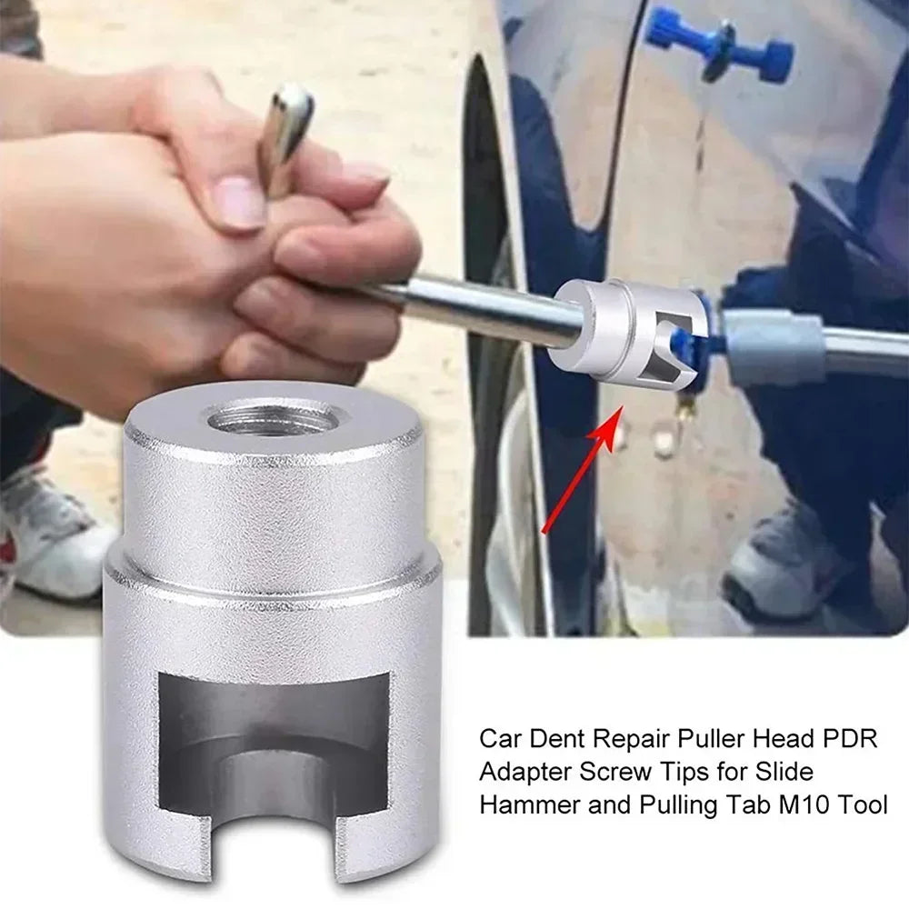 Car Dent Puller Repair Tool Kit M10 Aluminum Alloy T-Bar Slide Puller for Paintless Dent Removal