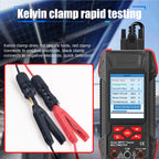 Rechargeable Solar Panel Tester with 3.2 Inch Display and MPPT Curve Analysis for Photovoltaic System Testing