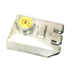 Heavy Duty Sliding Gate Lock Alloy Double Door Lock with Keyed Cylinder and Mounting Hardware