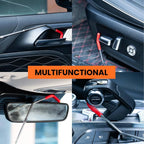 Automotive 21 Piece Trim Removal Tool Kit with Long Reach Grabber Air Wedges and Storage Bag