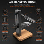 Adjustable Precision Knife Sharpener System with Diamond Sharpening Stones Metal Sharpening Kit