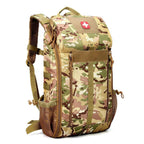 Multi Functional Tactical Backpack 20-35L with Storage Compartments Portable Camping Hiking Bag