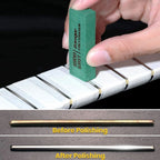 Guitar Fret Polishing Eraser Set 5 Abrasive Rubber Blocks with 180 to 2000 Grit for Fret Cleaning