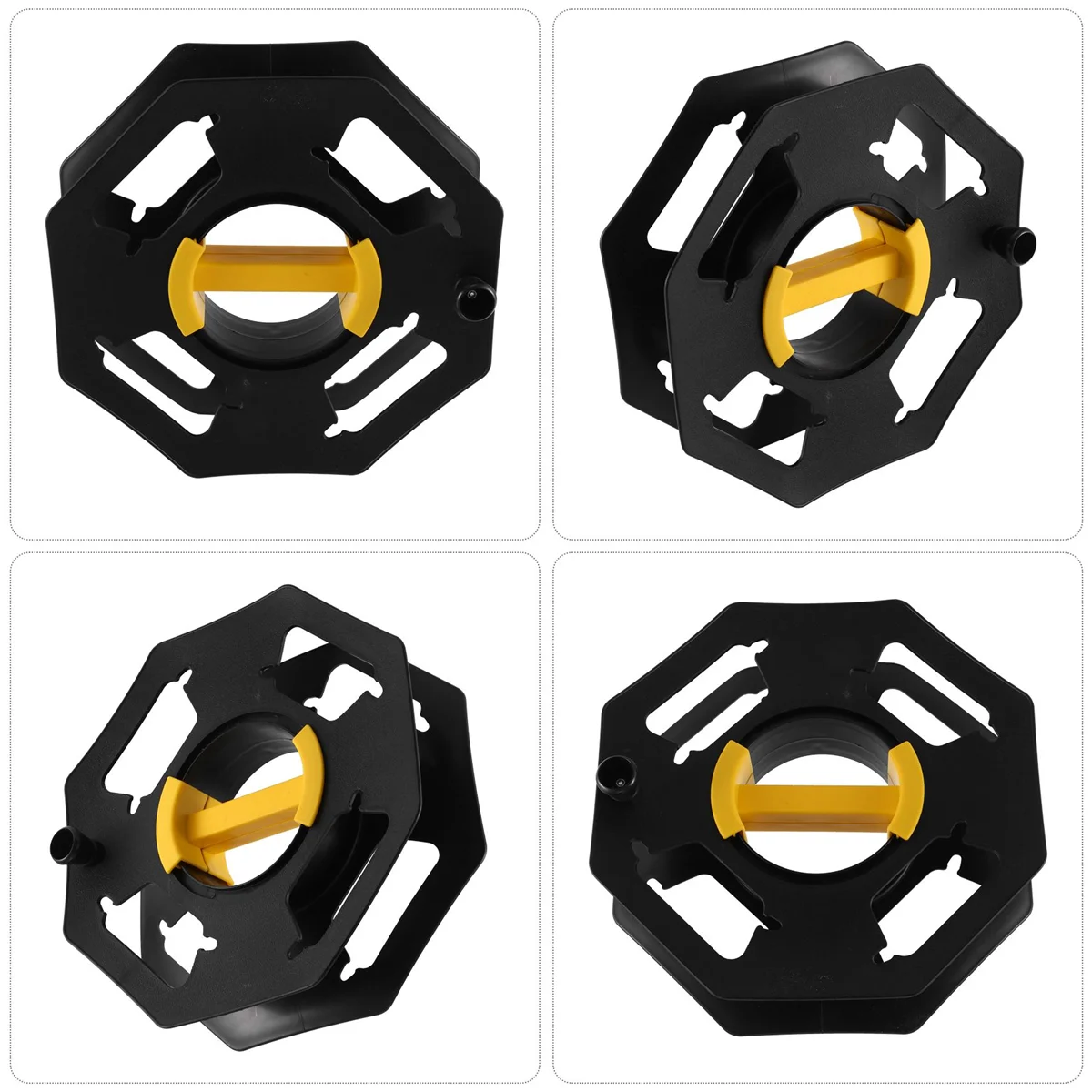 Heavy Duty Cable Storage Reel with Handle 25m Capacity Cord Organizer for Caravan Motorhome Boat