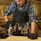 Heavy Duty Tool Belt 26 Pocket Adjustable Waist Pouch for DIY Trades and Workshop Use
