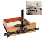 Adjustable Cabinet Hardware Jig Drill Guide 40cm Aluminium Locator for Handles Knobs and Drawers