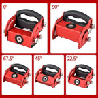 Drill Angle Guide Hole Locator Aluminium Alloy Adjustable Woodworking Drilling Guide Tool