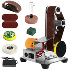 Adjustable Mini Belt Sander Grinder Electric Multifunction Tool Sharpener Polisher