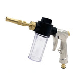 High Pressure Metal Garden Hose Spray Nozzle with Variable Flow Control for Car Washing and Plant Watering