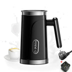 Automatic Milk Frother and Warmer 500W 4-in-1 Hot and Cold Foam Maker 300ml Heating Capacity White