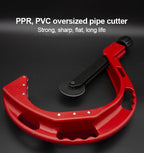 Adjustable Roller Pipe Cutter 110–200mm for PVC PP PE Copper Tubes Heavy Duty Tool