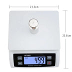 Digital Food Kitchen Scale 30kg High Precision LCD Electronic Weighing Scale Stainless Steel Platform