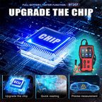 Digital Car Battery Tester 12V 24V with LCD Screen Automotive Battery Diagnostic Tool