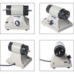 Leather Edge Polishing Burnishing Machine Adjustable Speed with Rosewood Grinding Wheel