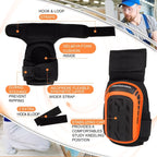 Knee Pads Heavy Duty Gel and EVA Foam Cushioned Adjustable Work Knee Pads with Extension Strap