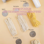 Portable Rechargeable Electric Pasta Maker 200g Automatic Handheld Noodle Extruder 40W