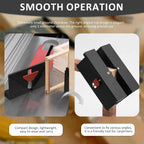 2PCS Right Angle Spline Jig Aluminium Corner Clamp for Frames & Drawer Joinery
