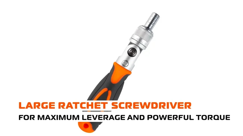 68-in-1 Precision Screwdriver Set with 60 Magnetic Bits and Portable Storage Case