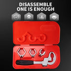 Portable Multi-Function Faucet Wrench with Double Head Adjustable Spanner Tool