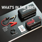 Heavy Duty Portable 12V Car Jump Starter 32000mAh Booster with PD65W Fast Charging and SOS Light