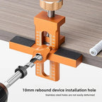 Woodworking Cabinet Door Installation Jig 2-in-1 Quick Positioning Tool for Panels and Drilling