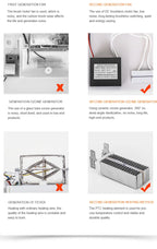 Portable 190W Electric Shoe Dryer with Adjustable Telescopic Tubes and Intelligent Temperature Control