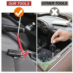 Automotive 21 Piece Trim Removal Tool Kit with Long Reach Grabber Air Wedges and Storage Bag