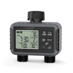 Smart 2-Zone Garden Hose Water Timer with Programmable Schedule and Rain Delay for Yard Irrigation
