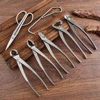 Heavy Duty Bypass Pruners – 7 PC Stainless Steel Garden Branch & Bonsai Trimming Kit with Bag