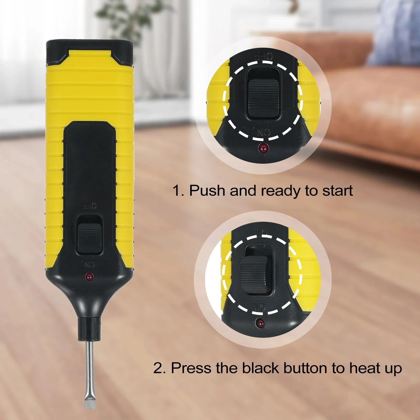 Wood Floor Repair Kit with Wax Applicator Markers and 11 Wax Blocks for Laminate and Hardwood Repair
