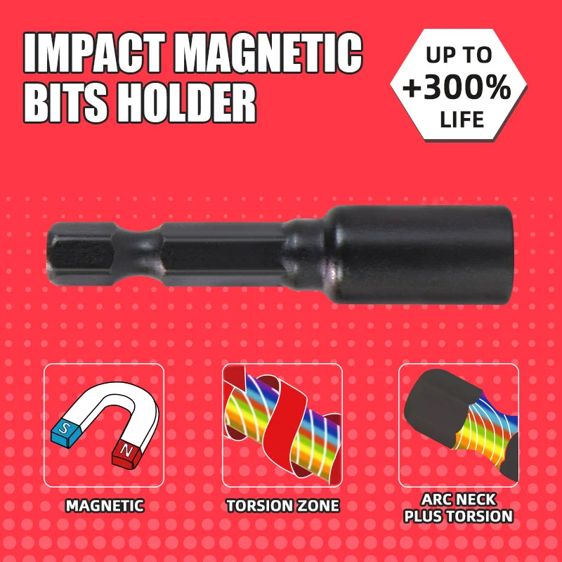 31-Piece Electric Screwdriver Bit Kit with Storage Case – Phillips, Hex & Torx Bits, Durable Alloy
