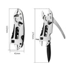 Portable Stainless Steel Multi Tool Pliers with Knife, Screwdriver and Wrench for Camping and DIY Repairs