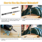 Precision Magnetic Screwdriver Set for Phone Repair – Torx & Hex Bits with Handle Electronics Tool Kit