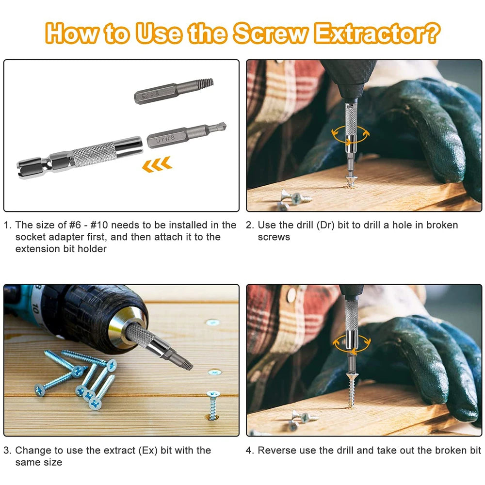Precision Magnetic Screwdriver Set for Phone Repair – Torx & Hex Bits with Handle Electronics Tool Kit
