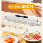Electric Vacuum Sealer Machine for Food with 30cm Sealing Length – Kitchen Packaging Tool