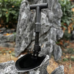 Compact Foldable Camping Shovel Adjustable Length Outdoor Garden Tool