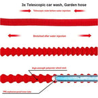 Garden Telescopic Hose Set, High Pressure Adjustable Car Wash Water Gun, Garden Irrigation And Cleaning Tools