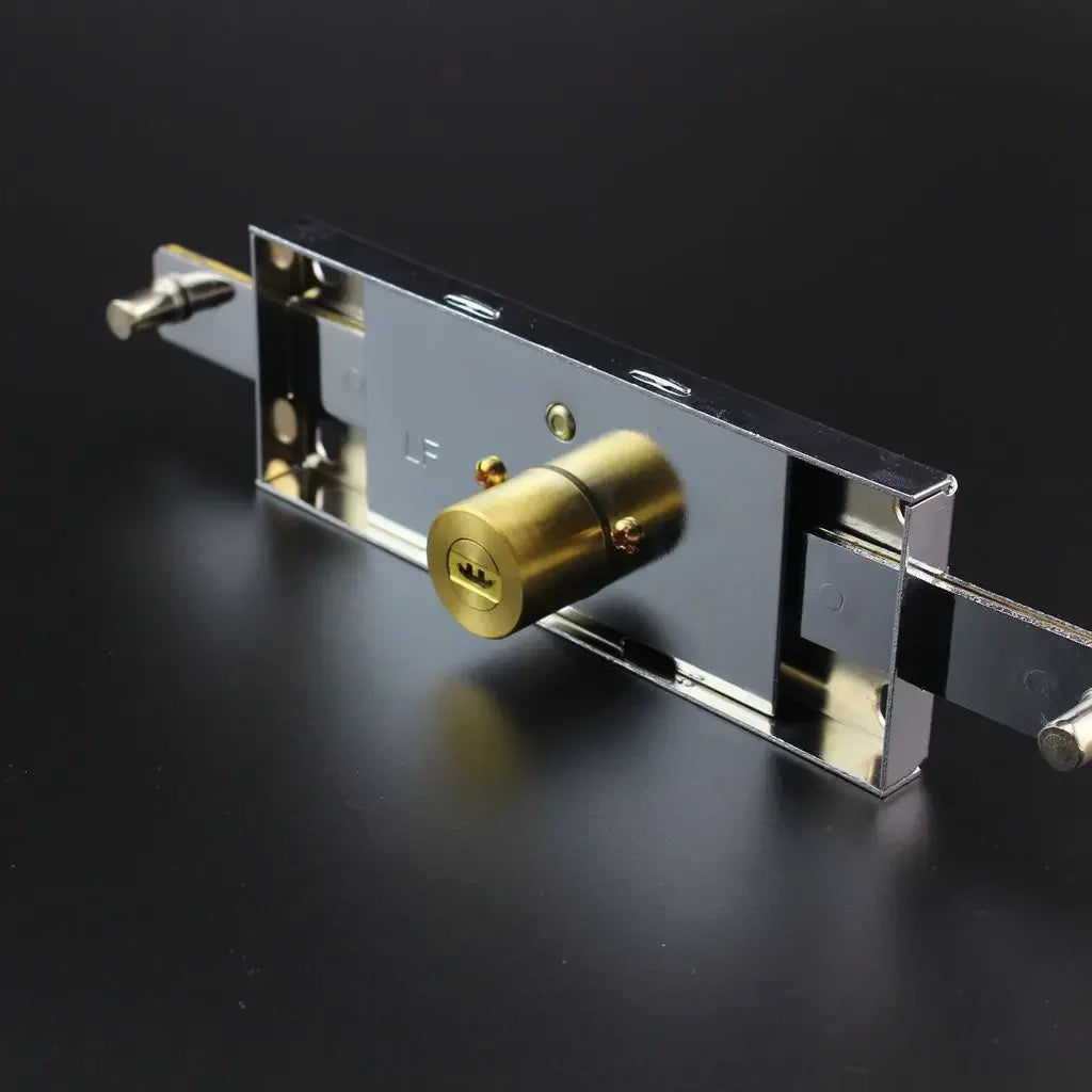 Rolling Door Lock Key-Operated Heavy Duty Shutter Lock for Middle or Bottom Installation