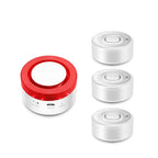 Smart WiFi Water Leak Detector 3 Pack with Hub 100dB Alarm App Alerts and IP55 Sensors
