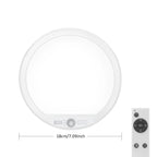 Portable Rechargeable LED Ceiling Light with Motion Sensor and Remote 5000mAh Battery for Hallway Closet