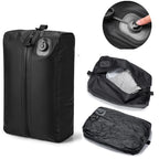 Portable Automatic Vacuum Compression Storage Bag with Built-In Pump Foldable Travel Packing Bag