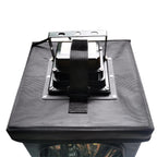UV Resin Curing Box LED Enclosure with Reflective Interior and Rotating Turntable for 3D Prints
