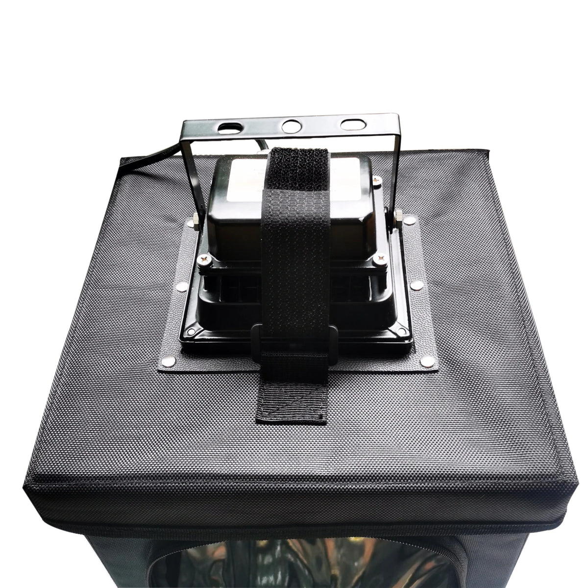 UV Resin Curing Box LED Enclosure with Reflective Interior and Rotating Turntable for 3D Prints