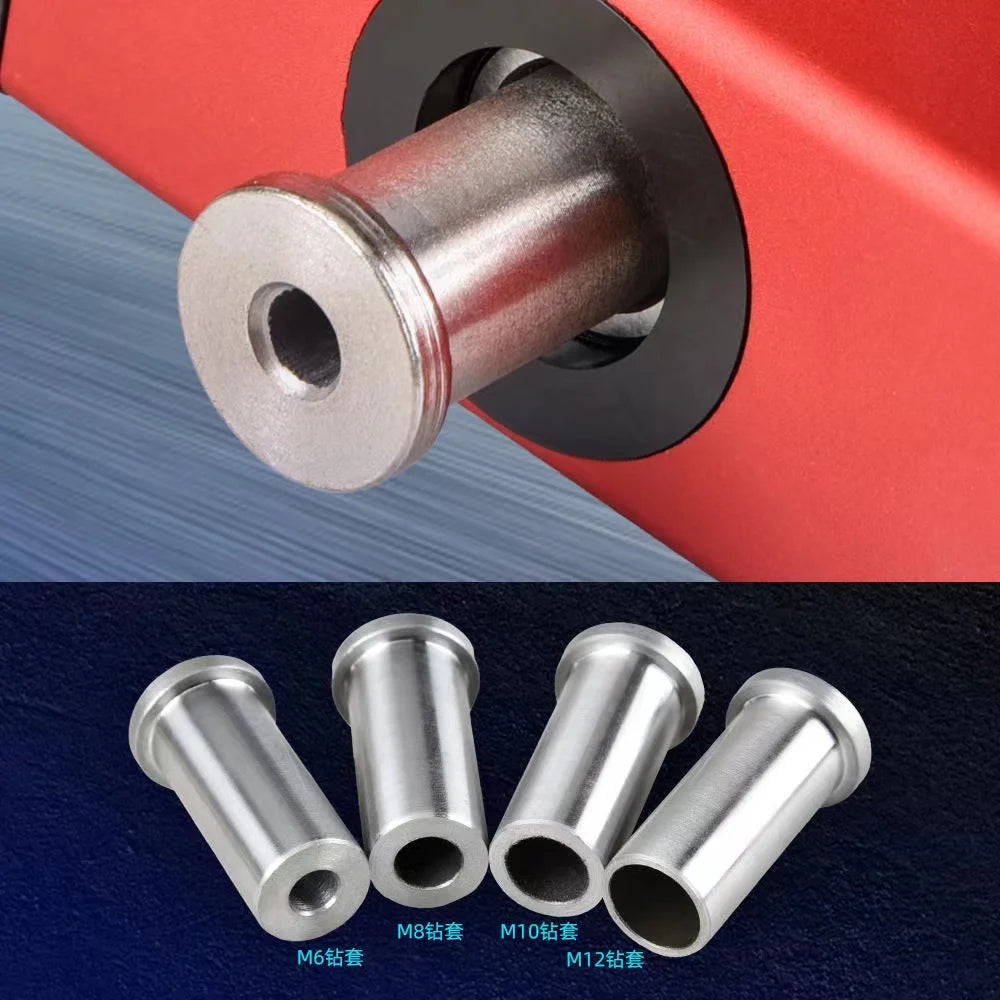 Drill Angle Guide Hole Locator Aluminium Alloy Adjustable Woodworking Drilling Guide Tool