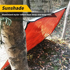 Heavy Duty Thermal Survival Blanket with Carry Bag Waterproof Outdoor Camping Tarp