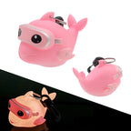 Diving Regulator Mouthpiece Cover Luminous Dolphin Design with 360 Degree Rotating Clip