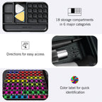 Professional 132-Piece Precision Screwdriver Set Magnetic Torx Phillips Bits for Phone, Watch, Drone Repair